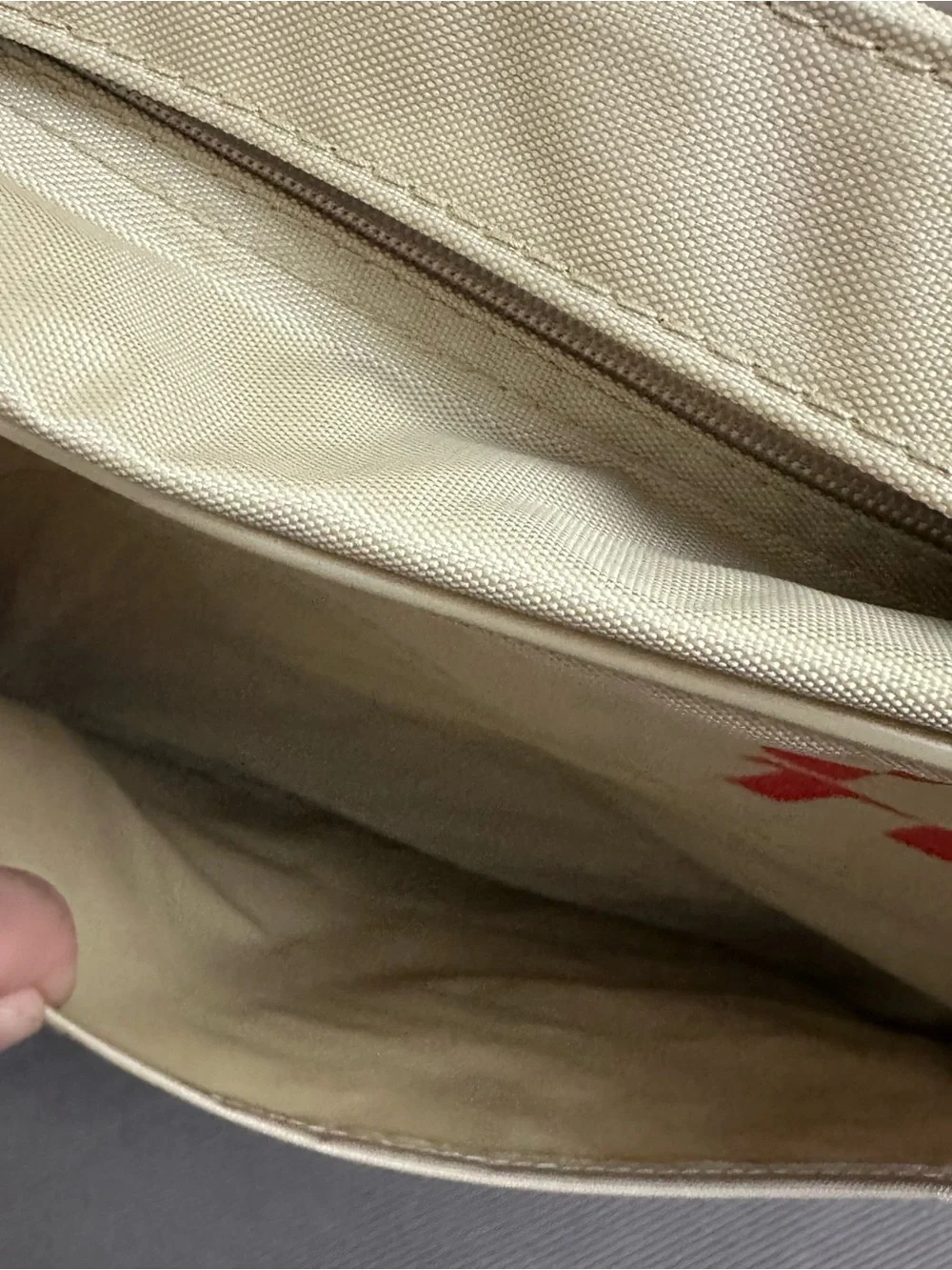 TWA Airlines Getaway Vacations Collection Bag Beige/Red Travel Bags Vintage
